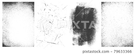 Retro grunge banners set 79633366