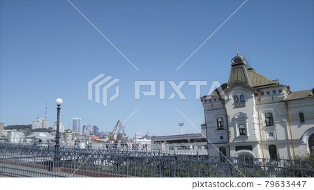 Russia-Siberian Railway Terminal Station Vladivostok Station 79633447