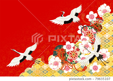 鶴鼓櫻花紅 79635107