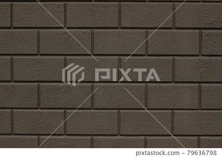 Brick-like outer wall like chocolate Brick-like outer wall like chocolate 79636798