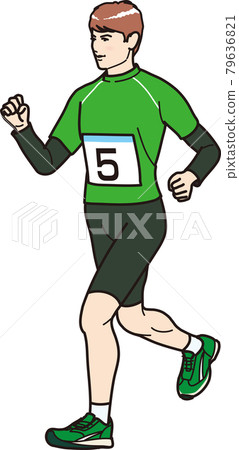 Citizen runner running Citizen runner running 79636821