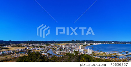 Kamogawa City, Chiba Prefecture Panorama View 79636867