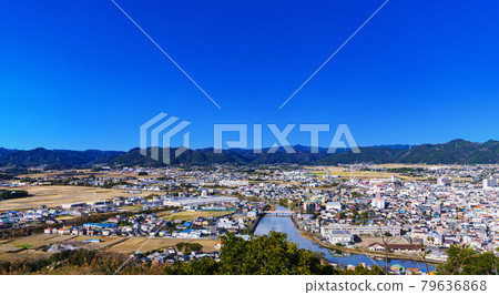 Kamogawa City, Chiba Prefecture Panorama View 79636868