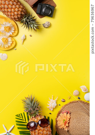 夏天 夏季 海灘 旅遊 鳳梨 Travel to beach in summer 夏休み ビーチ 79636967