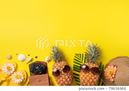 夏天 夏季 海灘 旅遊 鳳梨 Travel to beach in summer 夏休み ビーチ 79636968