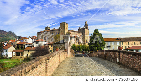 Landmarks of Piedmont region. Bormida medieval village and monastery Landmarks of Piedmont region. Bormida medieval village and monastery 79637166