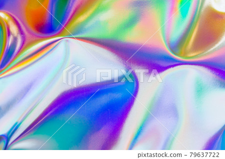 Holographic iridescent background. holographic foil texture background. Holographic iridescent background. holographic foil texture background. 79637722