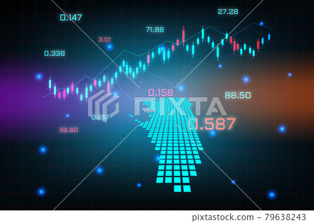 Stock market background or forex trading business graph chart for financial investment concept of Gibraltar map. business idea and technology innovation design. Stock market background or forex trading business graph chart for financial investment concept of Gibraltar map. business idea and technology innovation design. 79638243