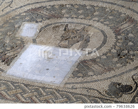 restoring of Ancient Roman mosaic of Villa del Casale, Sicily restoring of Ancient Roman mosaic of Villa del Casale, Sicily 79638626