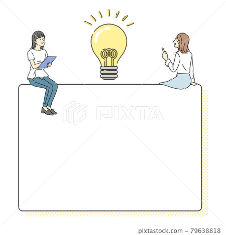 Business, women, flash, solve, board, entry space 79638818