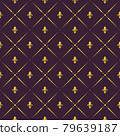simple seamless background pattern 79639187