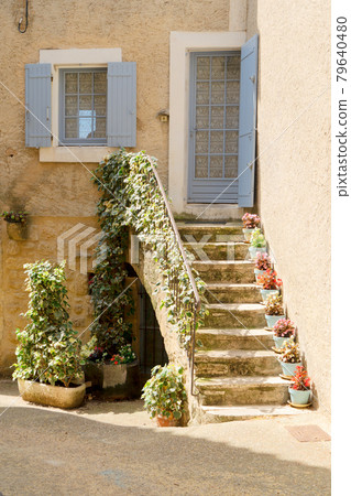 beautiful old town of Provence beautiful old town of Provence 79640480