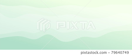 abstract wave fluid line geometric minimalistic modern gradient background combined pastel colors. Trendy template for brochure business card landing page website. vector illustration eps10 79640749