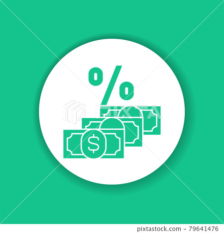 Dividend black glyph icon. Shareholder payments from net profit. Pictogram for web page, mobile app, promo. Dividend black glyph icon. Shareholder payments from net profit. Pictogram for web page, mobile app, promo. 79641476