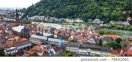 Germany travel and landmarks, Heidelberg town 79642065