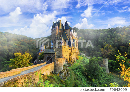 Most beautiful romantic medieval castles of Germany - Burg Etz Most beautiful romantic medieval castles of Germany - Burg Etz 79642099