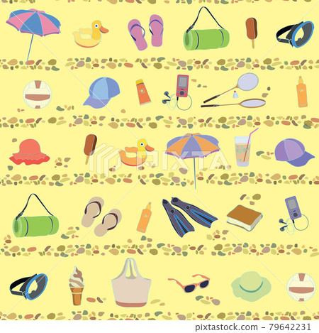 pattern, summer, vacation, beach pattern, summer, vacation, beach 79642231