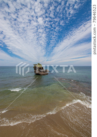 海石和小鳥居 海石和小鳥居 79646523