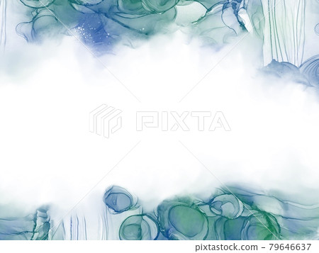 水墨藝術框架背景 水墨藝術框架背景 79646637