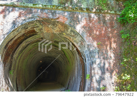 Near Kumanotaira Station, Apt Road No. 10 Tunnel, Abandoned Railway Trail Trail, Apt Railway Trail Near Kumanotaira Station, Apt Road No. 10 Tunnel, Abandoned Railway Trail Trail, Apt Railway Trail 79647922