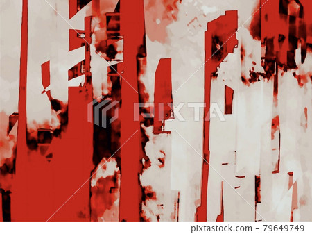 Scary horror textured background with blood splattering 79649749