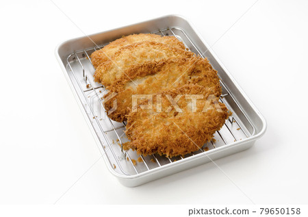Fried pork cutlet 79650158