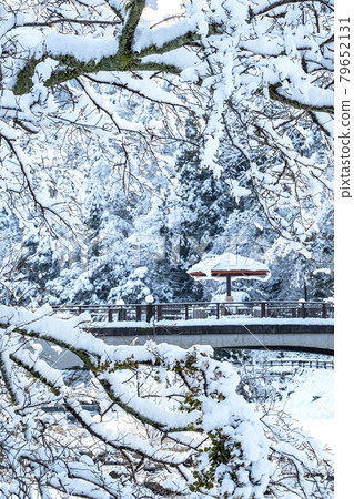 三朝溫泉雪景 三朝溫泉雪景 79652131