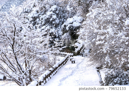 三朝溫泉雪景 79652133