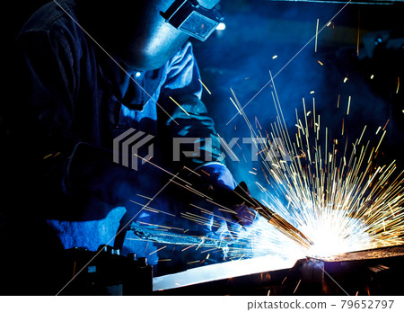 Welder working Welder working 79652797