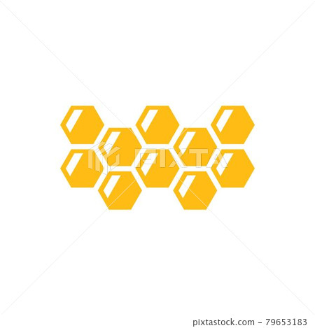 honey comb vector icon illustration honey comb vector icon illustration 79653183