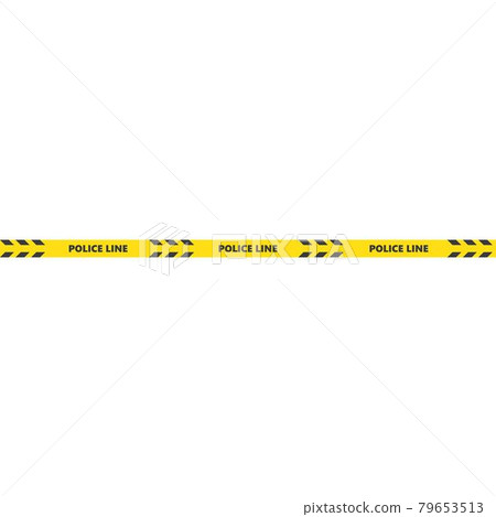 police line vector illustration design 79653513