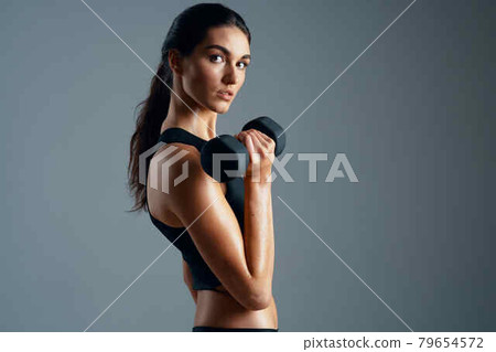 slim figure woman sport gym workout lifestyle slim figure woman sport gym workout lifestyle 79654572