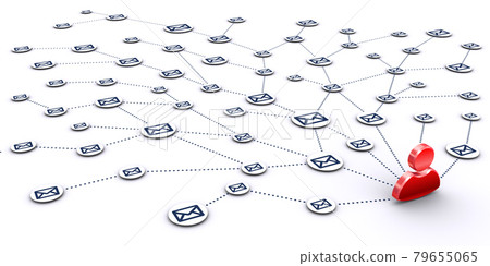 Mail network Mail network 79655065