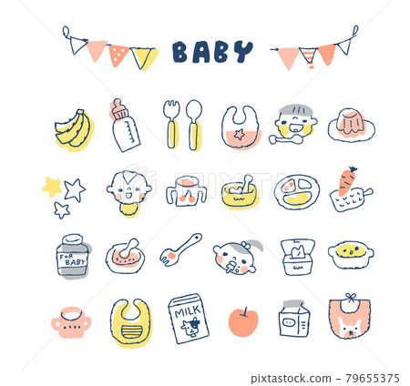 Various baby food item sets 79655375