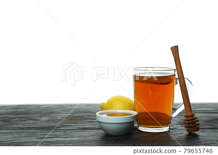 Concept of alternative cold treatment isolated on white background 79655746