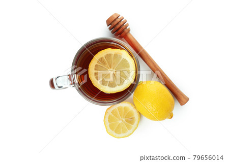 Concept of alternative cold treatment isolated on white background Concept of alternative cold treatment isolated on white background 79656014