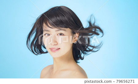 女性護髮形象 79656271