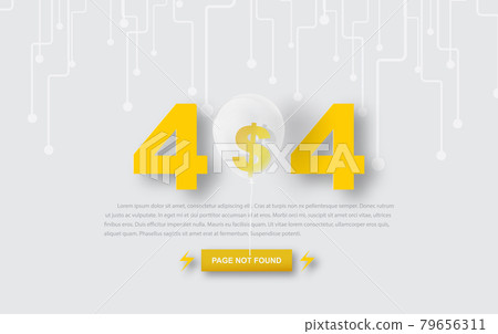Background Page not found 404 design template. 404 error page dollar in balloon and paper cut concept. Link to empty non existent page. cosmos view circuit board technology. workers repairs website Background Page not found 404 design template. 404 error page dollar in balloon and paper cut concept. Link to empty non existent page. cosmos view circuit board technology. workers repairs website 79656311