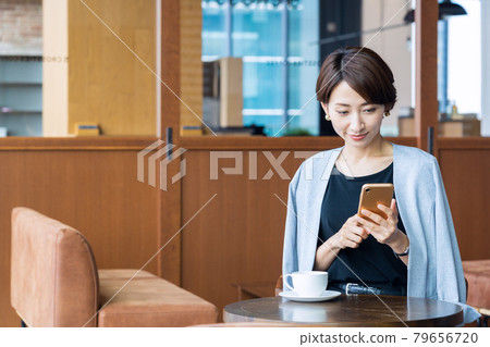 Cafe share office coworking business office 79656720