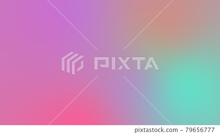 Holographic neon abstract background. Multicolor backdrop with gradient mesh. Minimal simple retro style. Holographic real texture graphic template for brochure, banner, rainbow colorful pastel 79656777