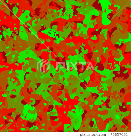 Camouflage pattern background. Classic clothing style masking camo repeat print Camouflage pattern background. Classic clothing style masking camo repeat print 79657061