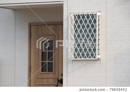 Housing equipment surface lattice cross window 79658452