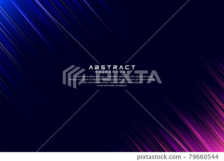 Abstract purple blue rays light effect. Geometric pattern on dark background. Modern geometric squares shape concept. Futuristic technology design with space for your text. Vector illustration Abstract purple blue rays light effect. Geometric pattern on dark background. Modern geometric squares shape concept. Futuristic technology design with space for your text. Vector illustration 79660544