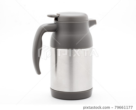 thermos bottle On a white background 79661177