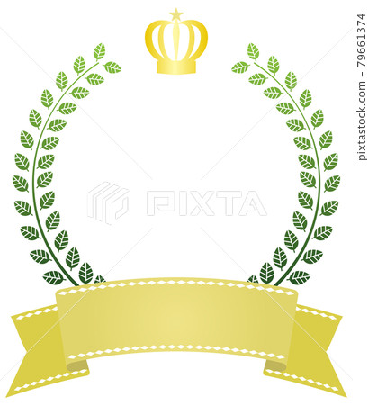 月桂樹冠 插圖素材 圖庫 月桂樹冠 插圖素材 圖庫