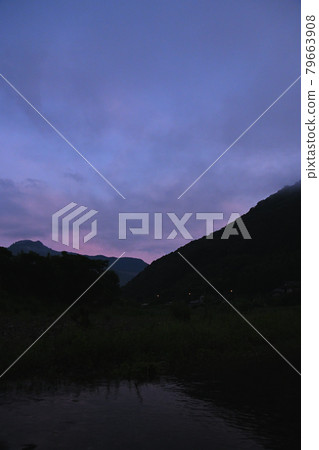 Evening sky sky 79663908