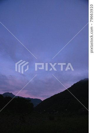 Evening sky sky 79663910