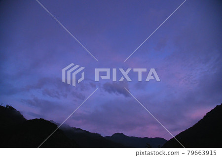 Evening sky sky 79663915