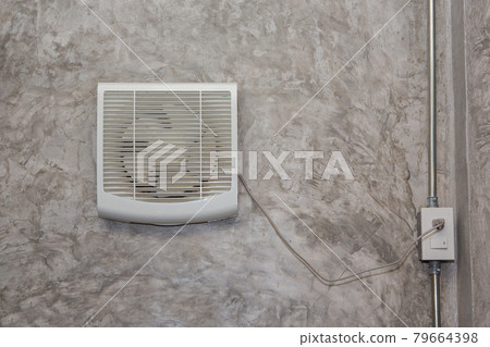 Exhaust fan in the bathroom Exhaust fan in the bathroom 79664398