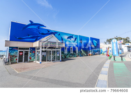 Sakai City, Fukui Prefecture, Echizen Matsushima Aquarium in fine weather 79664608